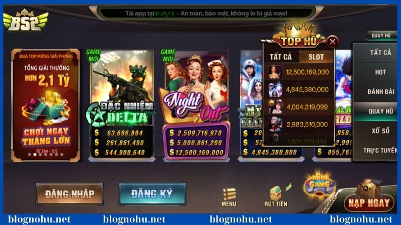 Trang chủ 258 B52Club là vương quốc game slot đổi thưởng đỉnh của chóp