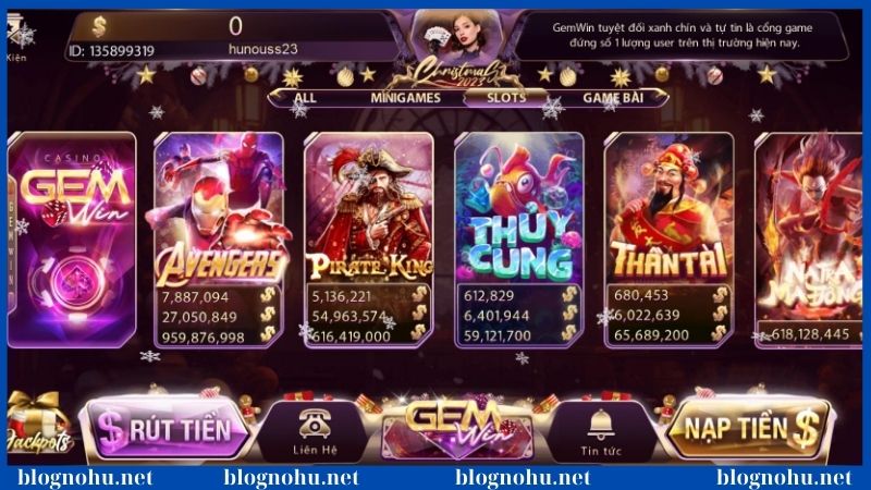 Trang chủ 263 Gemwin mệnh danh là viên ngọc quý trong làng nổ hũ online