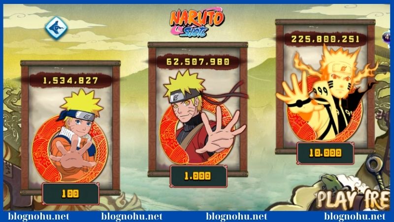 Naruto Slot chinh phục trái tim của mọi dân chơi 