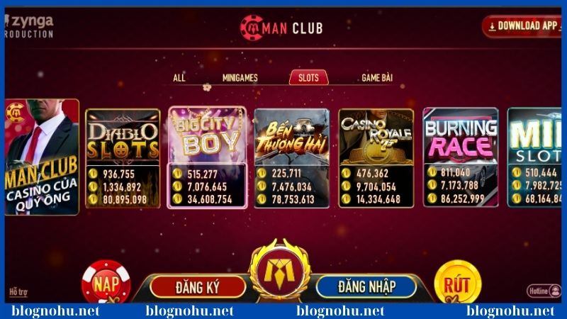 Thiên đường nổ hũ Manclub chiếm trọn mọi diễn đàn